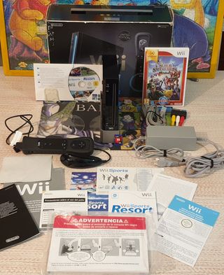 Nintendo Wii Sports Resort negra Edición Limitada 