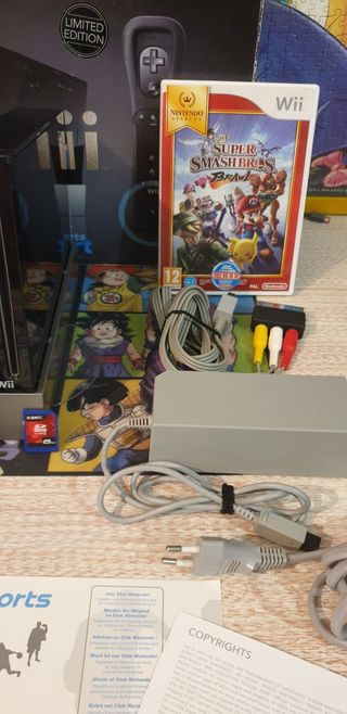 Nintendo Wii Sports Resort negra Edición Limitada 