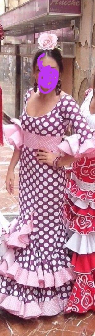 Vestido de gitana o flamenca 