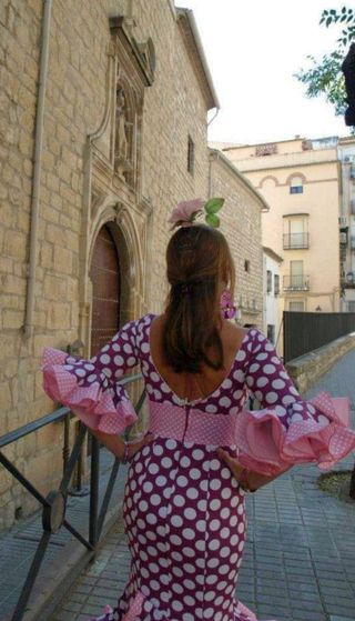Vestido de gitana o flamenca 