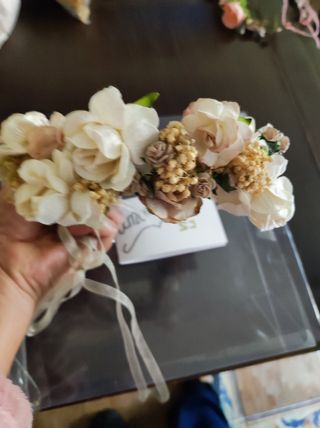 Corona flores  marca Tizzas