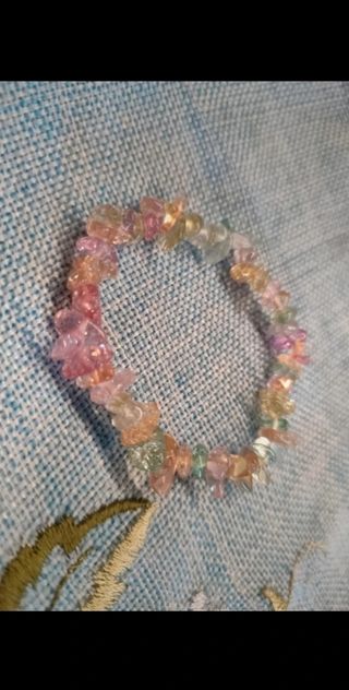 Braccialetto 7 chakra reiki pietre natur