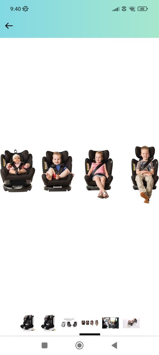 Silla con Isofix grupo 1, 2 y 3