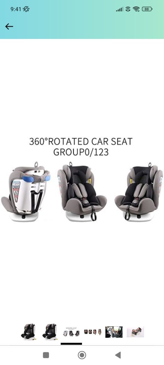 Silla con Isofix grupo 1, 2 y 3