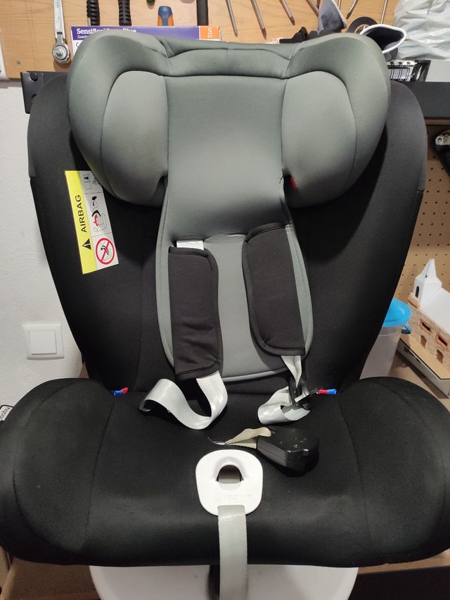 Silla con Isofix grupo 1, 2 y 3