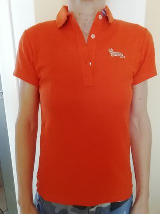 Polo arancione Harmont&Blaine Girls