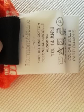 Polo arancione Harmont&Blaine Girls