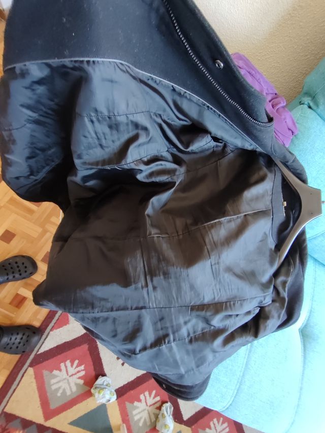 Abrigo Fórmula Joven lana, para mujer, talla 42. C