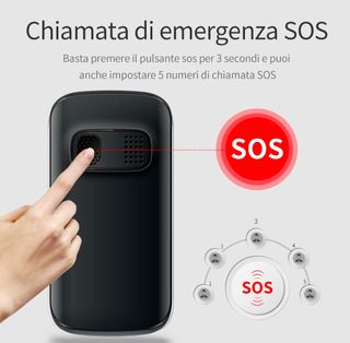 Telefono cellulare anziani
