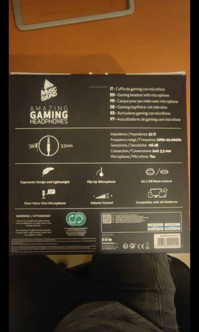 Cuffie xbox play station pc smart