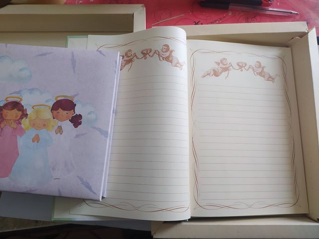 RICORDI COMUNIONE CRESIMA ALBUM + QUADERNO