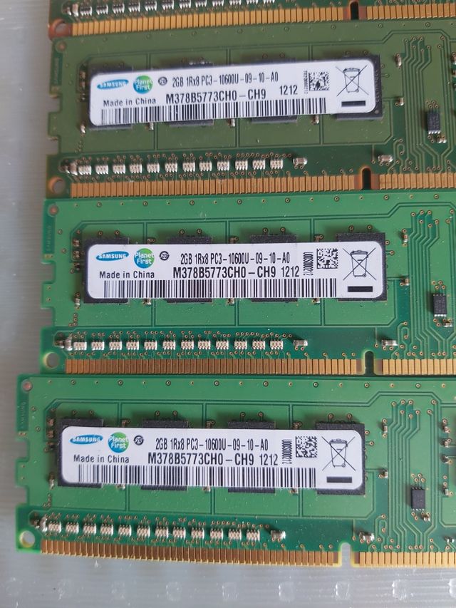 RAM SAMSUNG DDR3 DE 2 GB 1600U