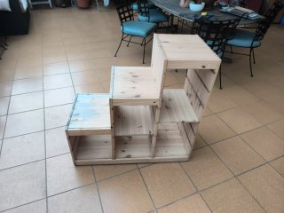 Estanteria escalera ikea