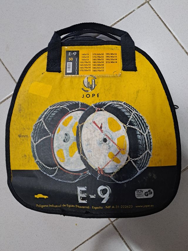 Cadenas nieve coche E-9 50 marca JOPE