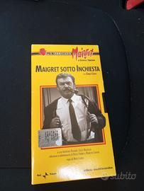 2 VHS il commissario Maigret - Gino cervi