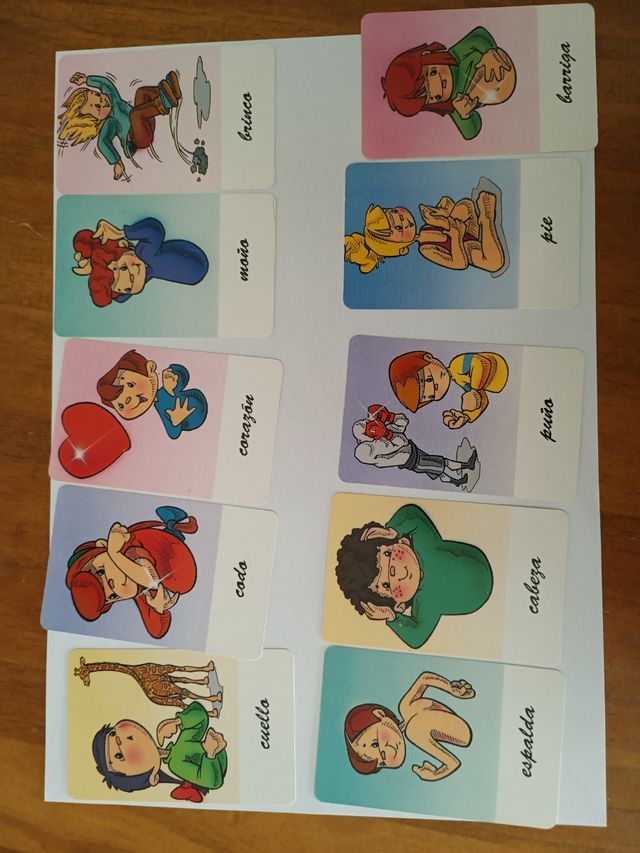 Baraja de cartas vintage