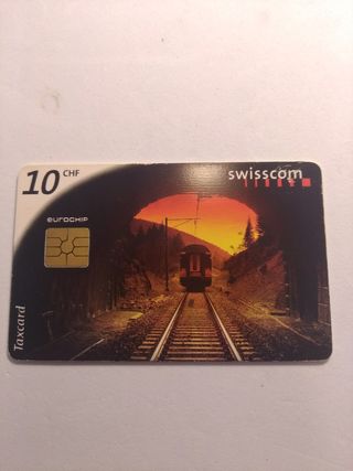 Sei tessere telefoniche svizzere