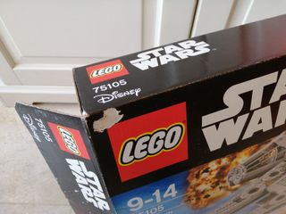 LEGO 75105, Halcón Milenario: CAJA VACIA.