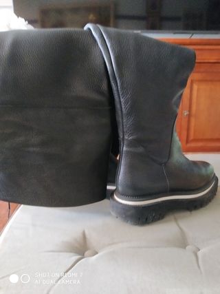 Botas mosqueteras nuevas piel