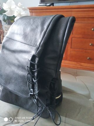 Botas mosqueteras nuevas piel