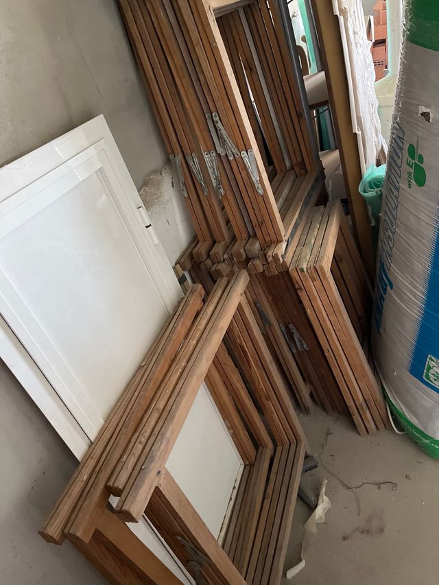 Caballetes de madera