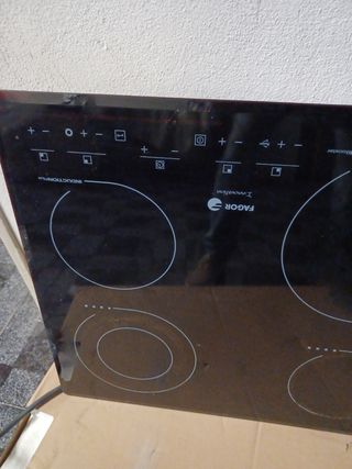 Placa vitrocerámica inducción 