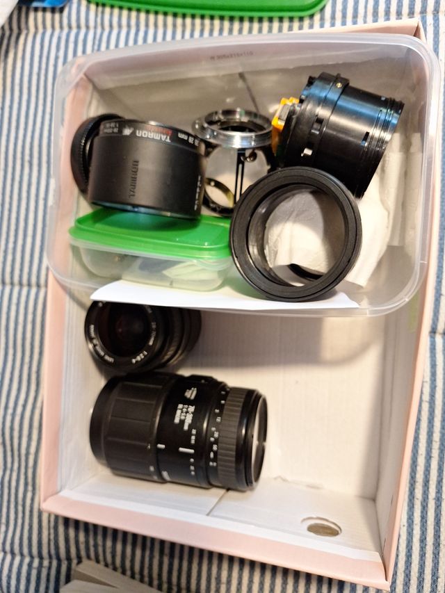 Objetivos para piezas montura minolta af/sony