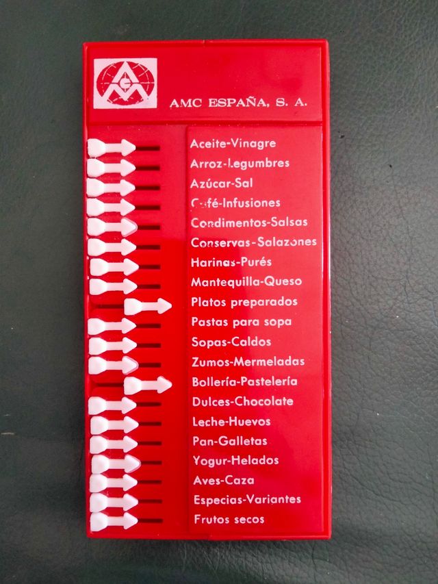 Objeto colección- Lista de la compra 