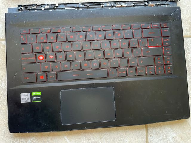 Despiece portatil MSI GF63 Thin 10SCXR