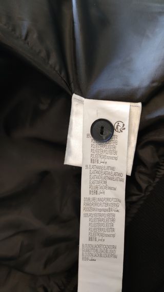Chaqueta bomber antelina kiabi talla grande