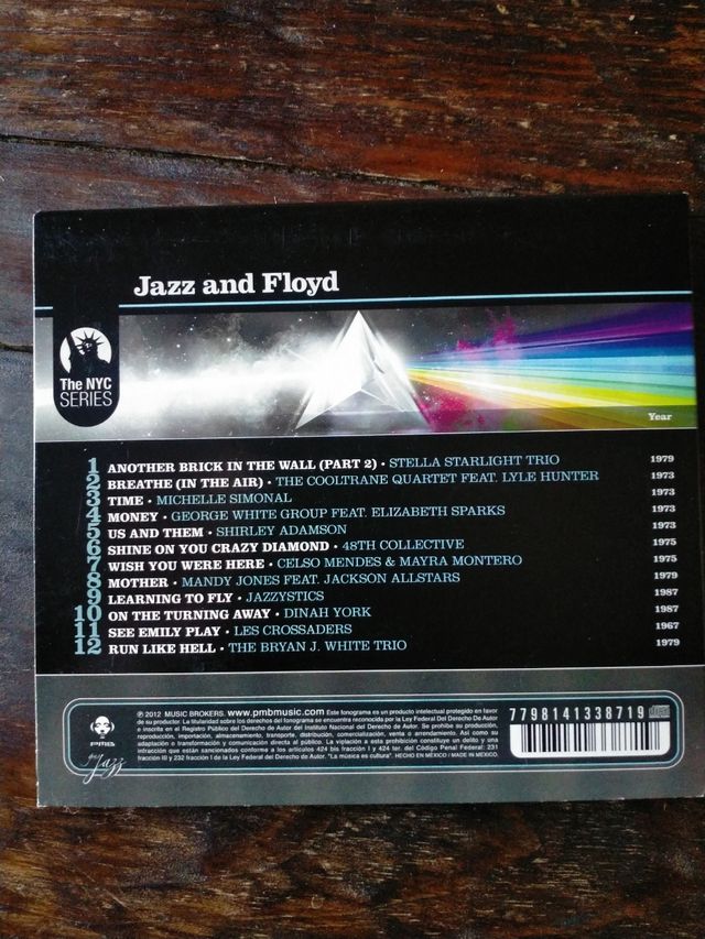 Jazz and Floyd CD Rebaja!!