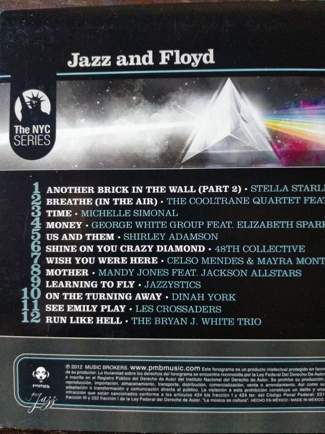 Jazz and Floyd CD Rebaja!!