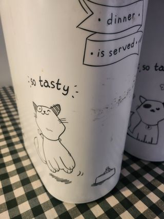 Botellas de vidrio de agua