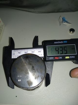 Pistón 64 cm3 para ciclomotor.