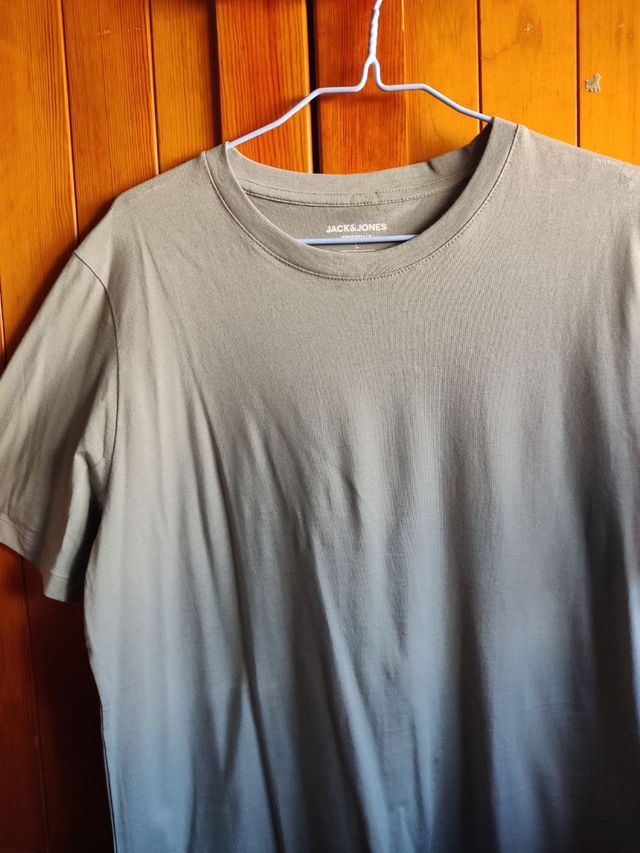 Camiseta básica verde Jack & Jones