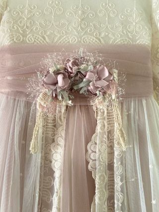 Vestido comunión Rosa Clará