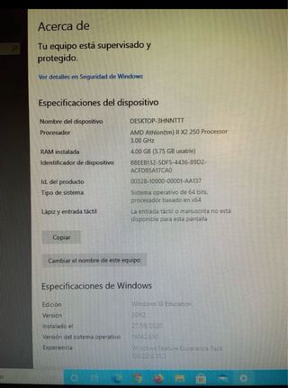 Ordenador completo HP G5000