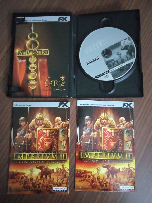 IMPERIUM II "LA CONQUISTA DE HISPANIA" JUEGO PC