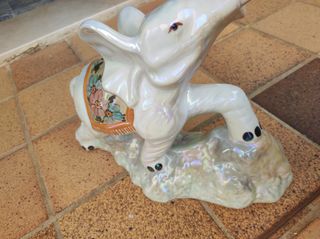 Escultura decorativa elefante