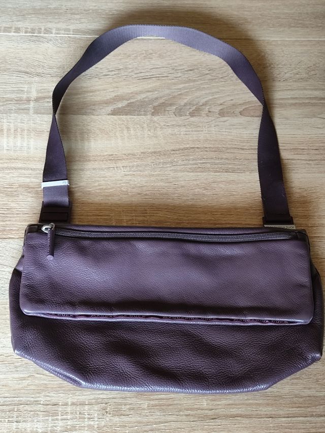 Bolso piel baguette Mandarina Duck