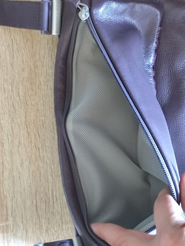 Bolso piel baguette Mandarina Duck