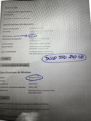 PC HP Procesador I5