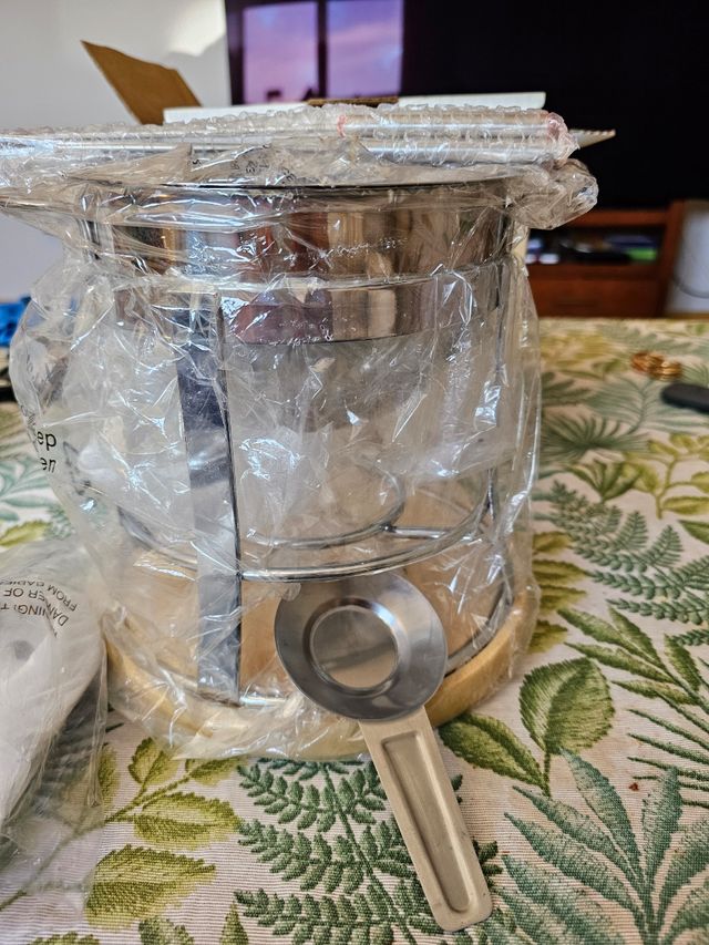 Fondue acero inoxidable