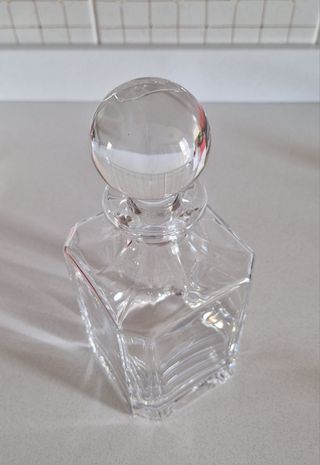 Caraffa decantar in vetro
