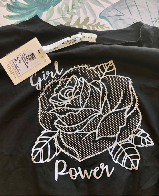 T-Shirt donna 95% cotone taglia unica