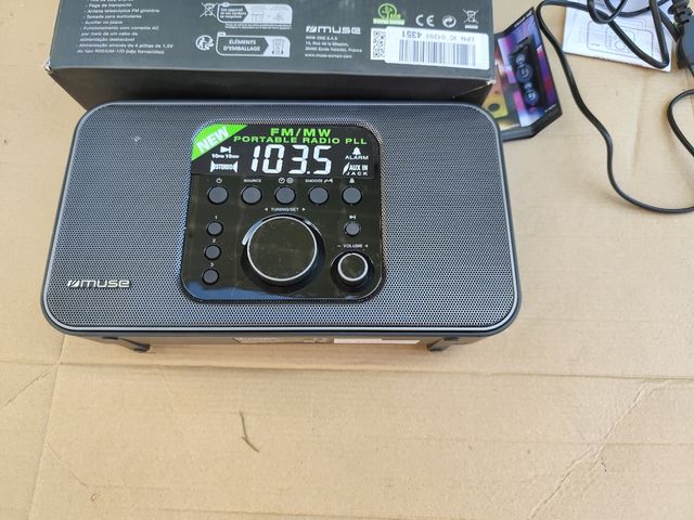 Muse M-091 R - Radio (Portátil, Digital, AM,FM, LC