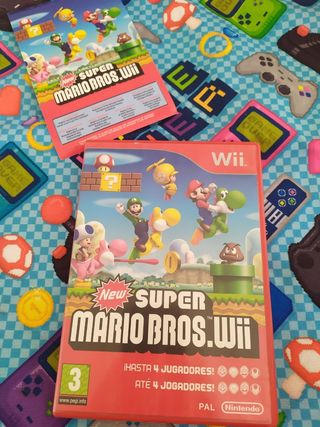 New Suer Mario bros Nintendo Wii