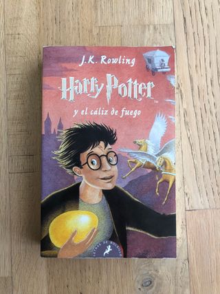 Libro harry potter y el caliz de fuego
