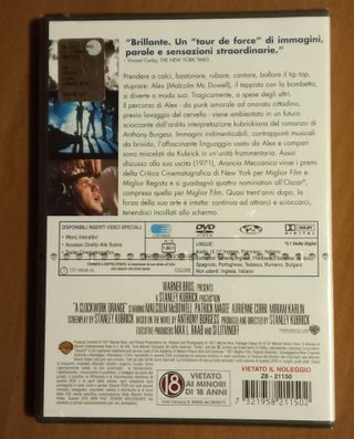 DVD Arancia Meccanica