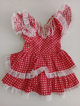 Traje nancy vestido flamenca sevillana gitana 